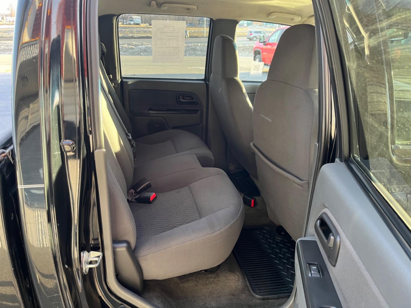 2006 Black /Black Chevrolet Colorado LT1 Crew Cab 4WD (1GCDT136268) with an 3.5L L5 DOHC 20V engine, 4-Speed Automatic Overdrive transmission, located at 1960 Industrial Drive, Wasilla, 99654, (907) 274-2277, 61.573475, -149.400146 - Photo#10